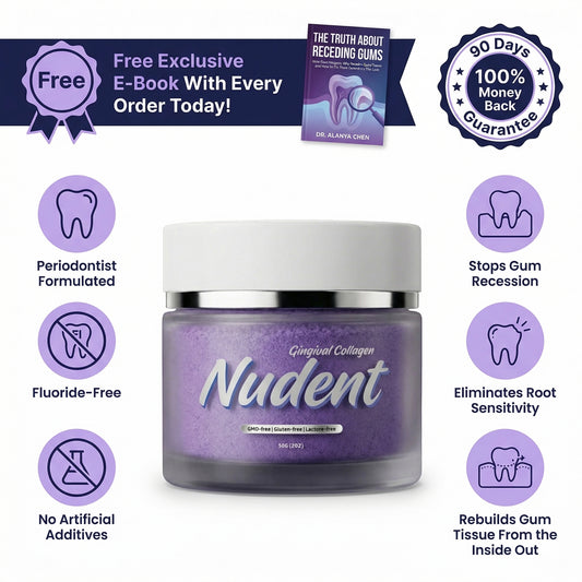 Nudent Gingival Maritime Collagen & Zinc Citrate - Natural Gum Support